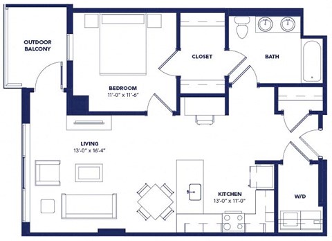 Unit 10 805sf at Two Twelve Clayton, Clayton, 63105